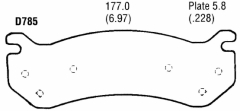 Bremsklötze Vorne+Hinten - Brakepads Front Rear